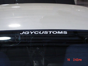 10 inch sticker